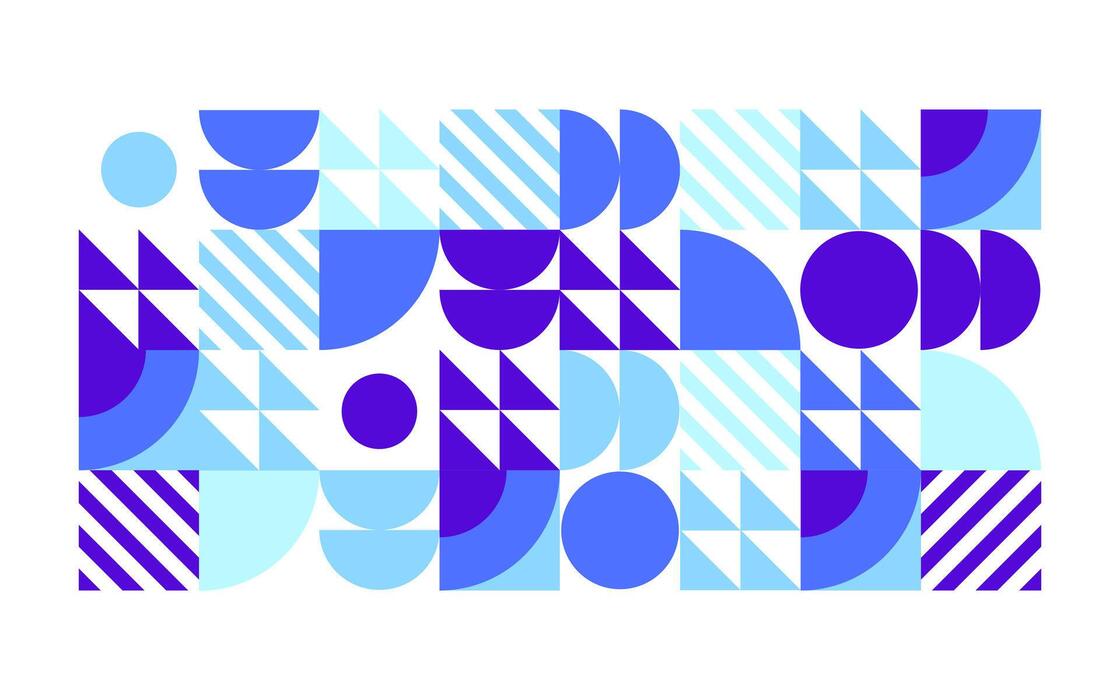 Abstract warm shapes suggesting a casual meal arrangement without text.